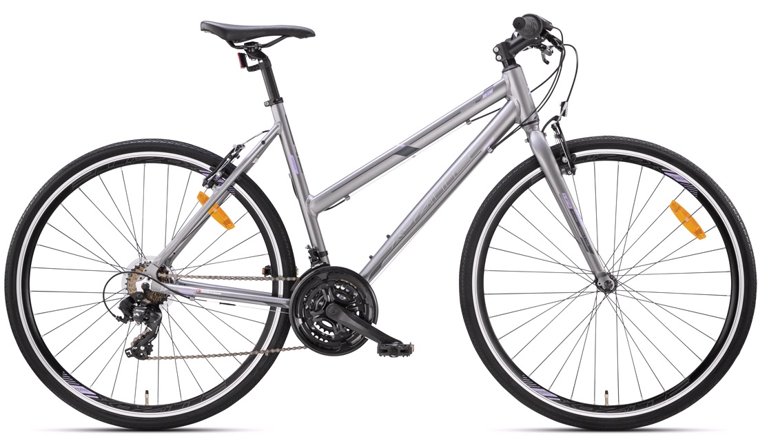 Dame sport 21-gear 52 cm alu stel
