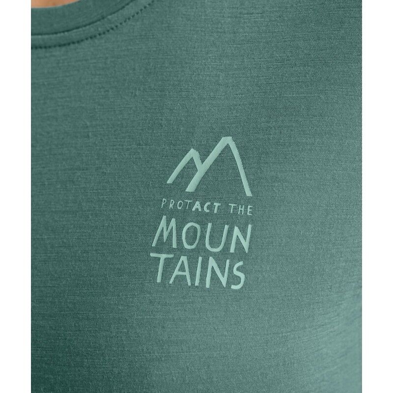 120 Cool Tec Mountain Duo TS - T-shirt en laine mérinos femme