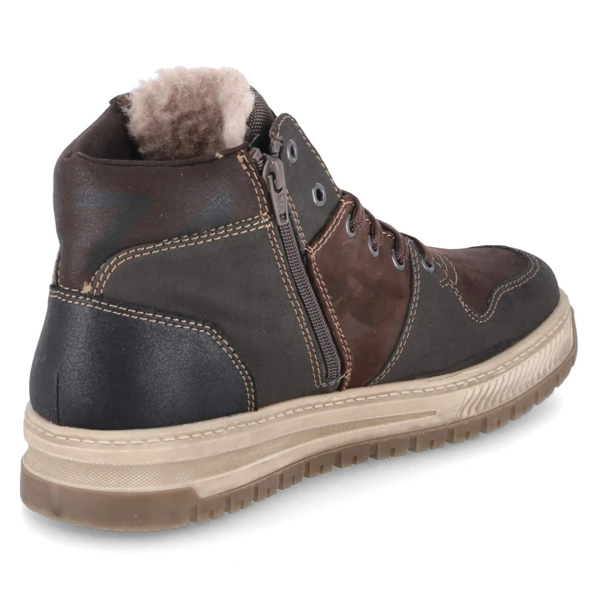 RiekerWinterboots - braun kombi