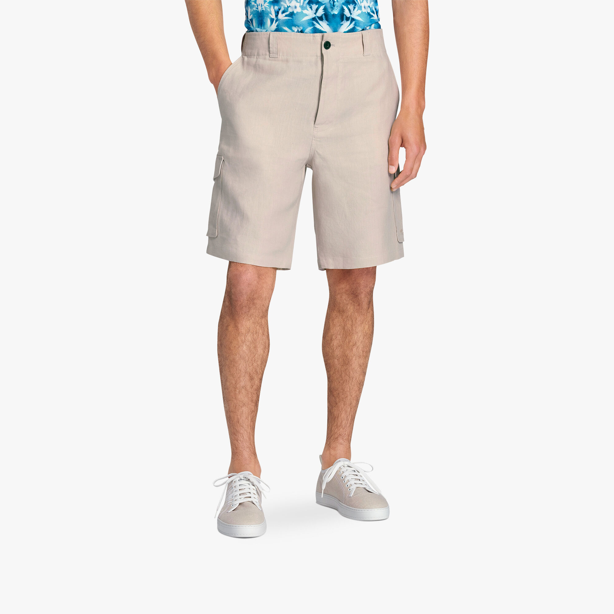 Short Cargo En Lin