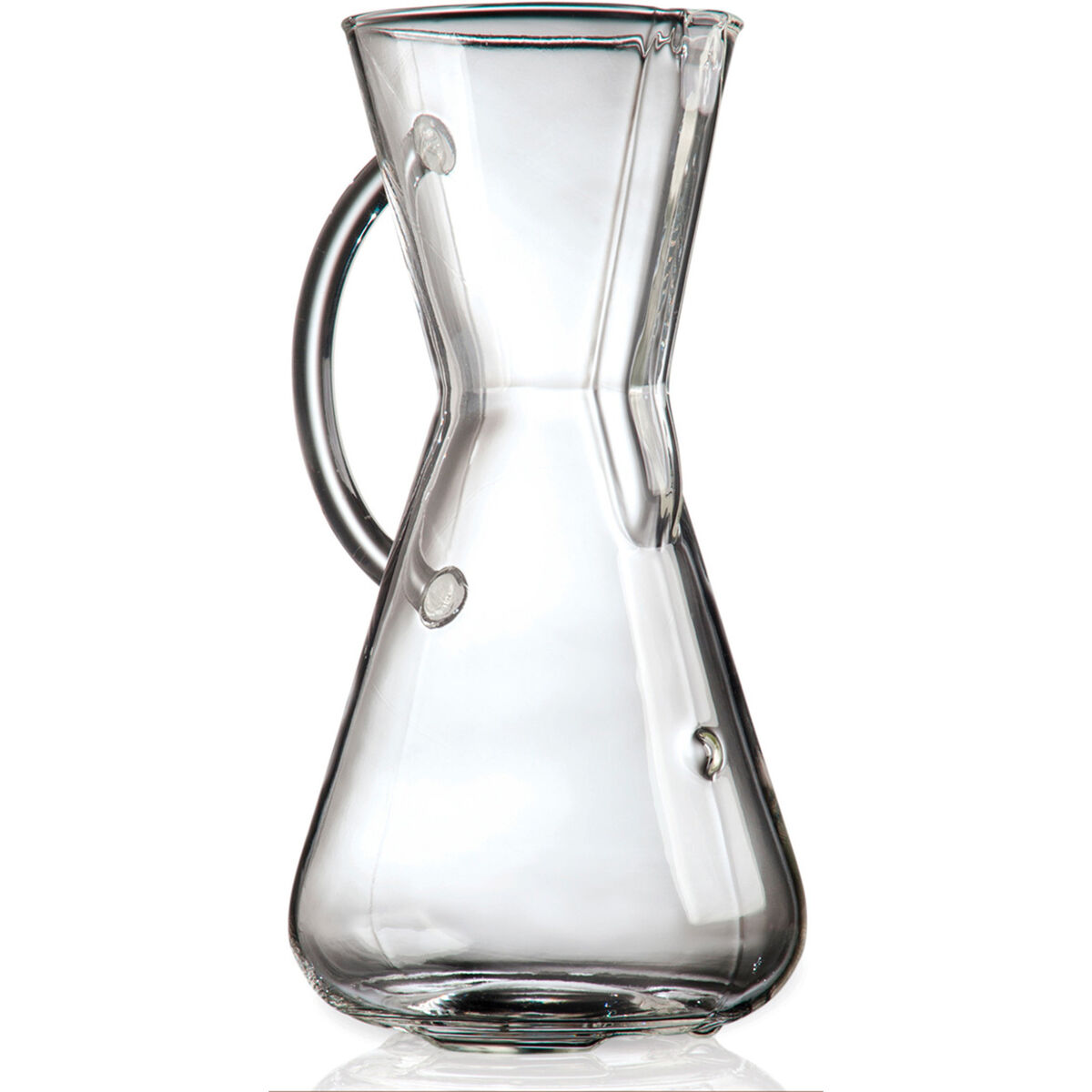 Kaffetrakter 3 Kopper Glass Handle