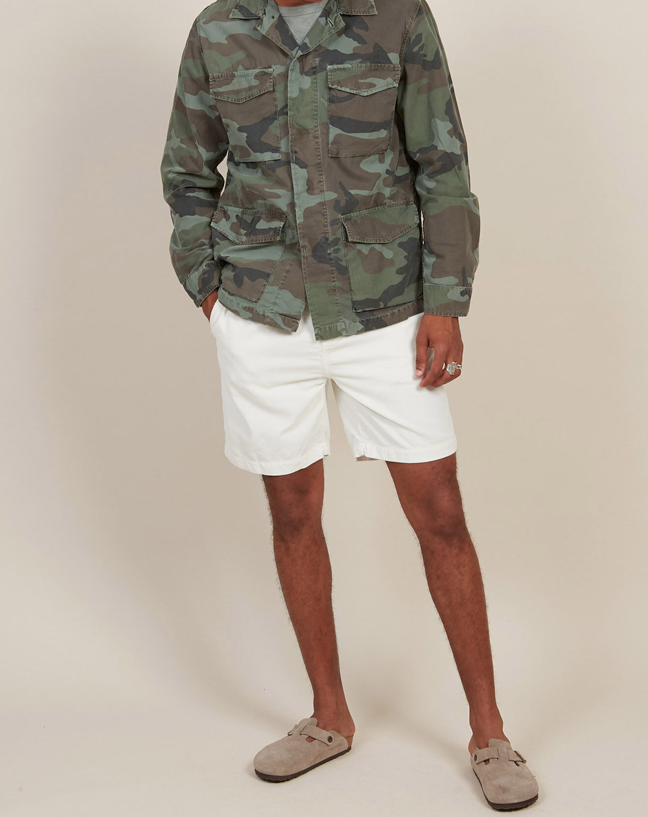 Hartford Veste Jamwood camou overdyed moss