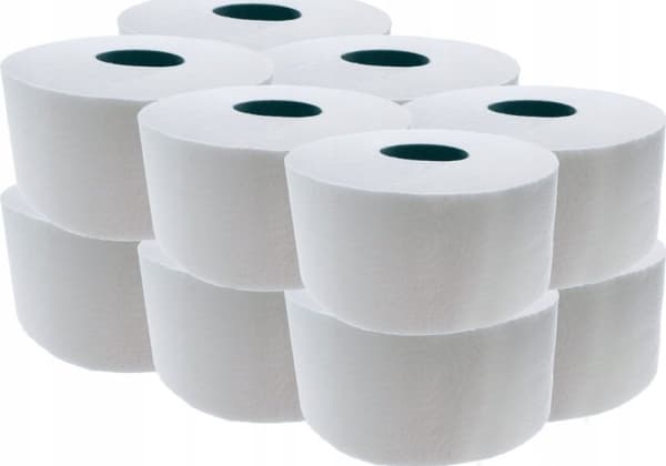 Toiletpapir Neutral Advanced Jumbo Mini T2 2-lag Ø18.8 cm 170 m Hvid,12 rl/krt