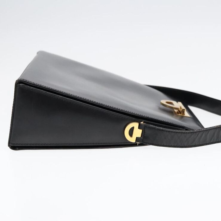 Celine Vintage Celine Crossbody Bag Black