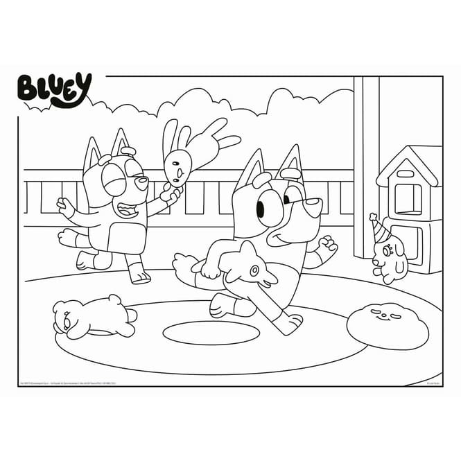 Bluey - 2-in-1 Puzzle - 60 Teile