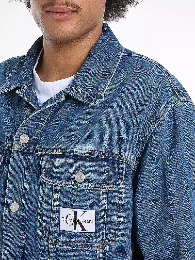 CALVIN KLEIN JEANS Jeansjacke blau