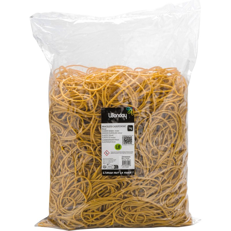 Elastique 180 x 1,8 mm - Sachet de 1 Kg
