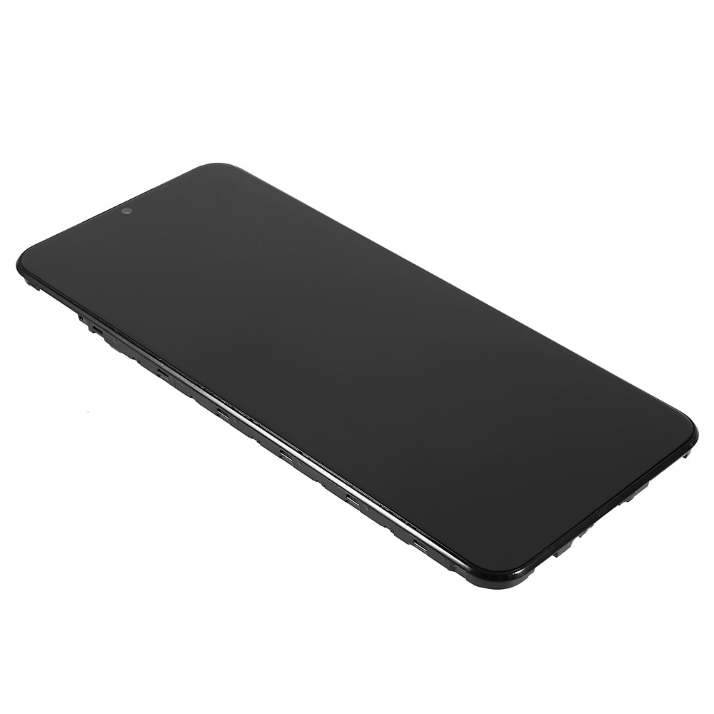 (OEM) Samsung Galaxy A23 4G Ersatzdisplay LCD Touchscreen Digitizer mit Rahmen Bildschirm Reparatur – Schwarz