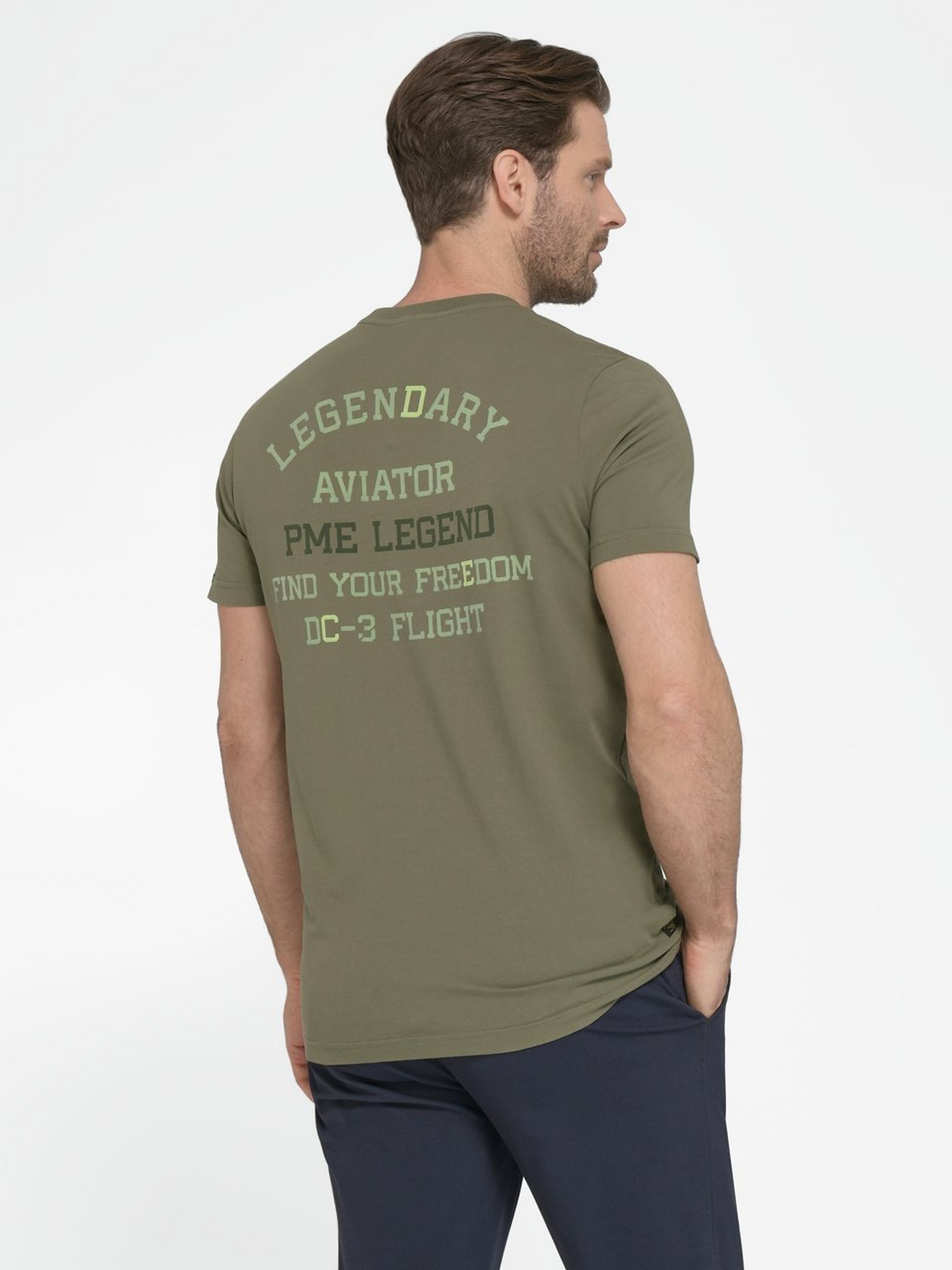 Rundhals-Shirt