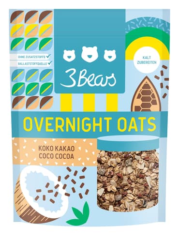 3Bears Overnight Oats Koko Kakao