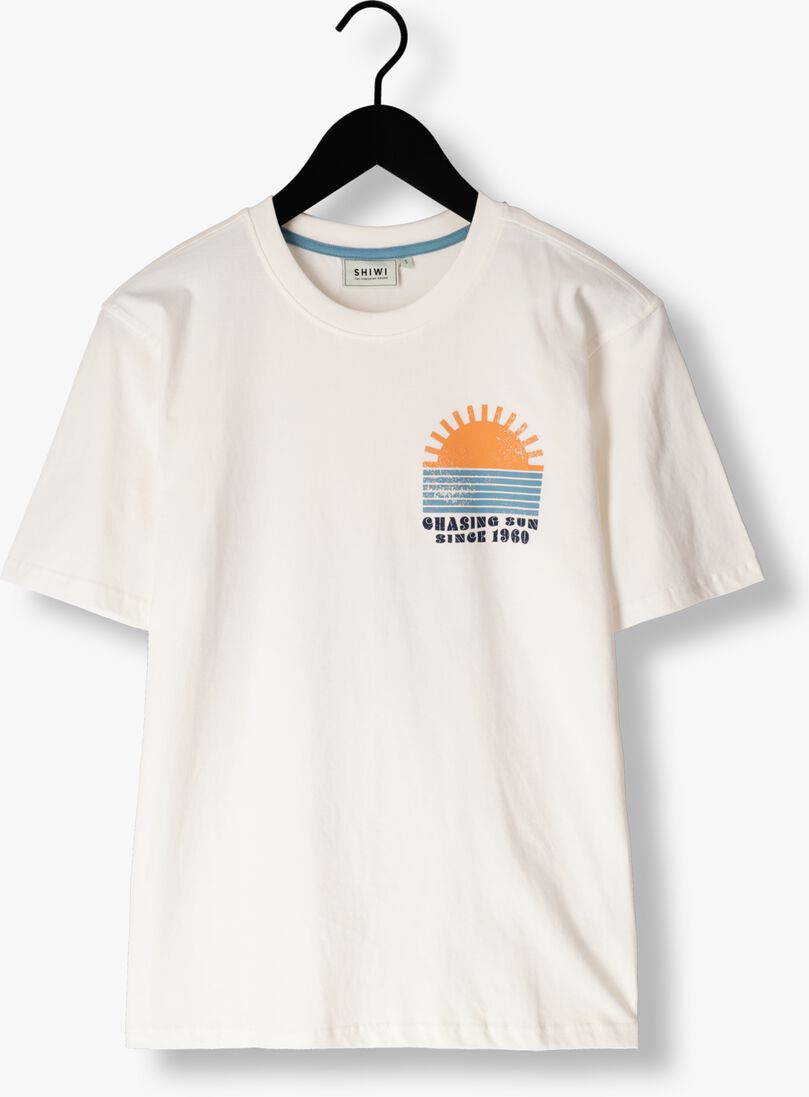 SHIWI witte shiwi t-shirt men sunset t-shirt