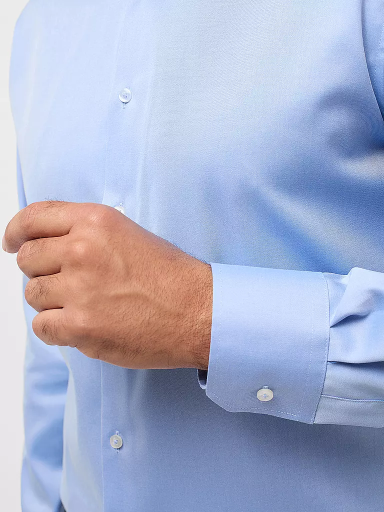 ETERNA Hemd Comfort Fit blau