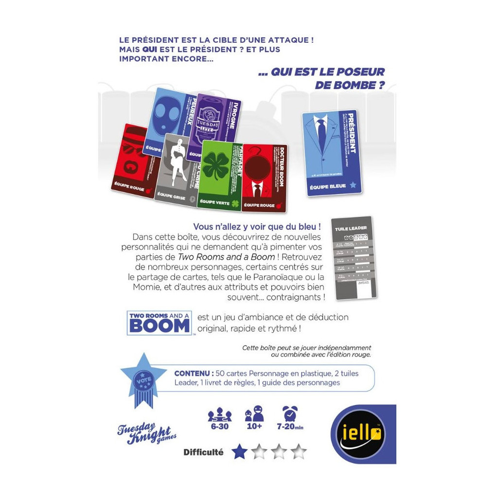 Two Rooms and a Boom - Edition Bleue