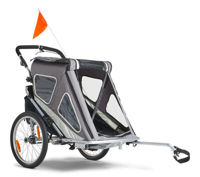 North 13.5 Speeder 2 Sykkelvogn, Grey