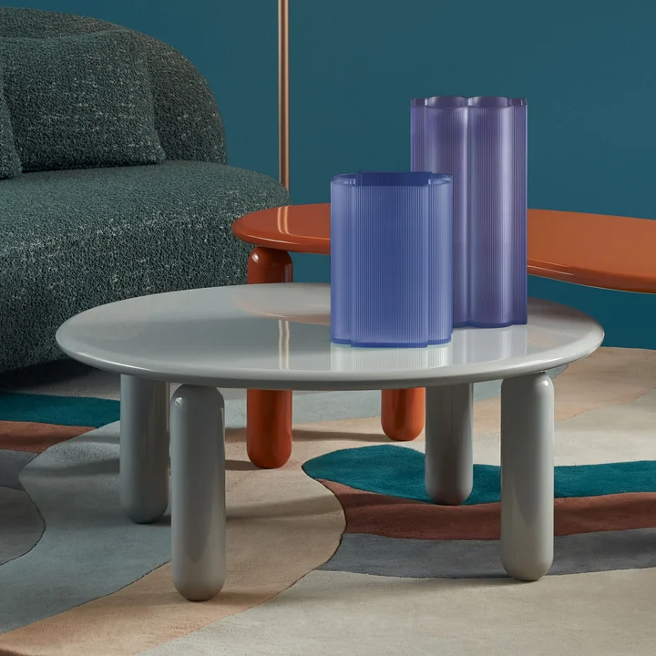 Kartell - Okra Vase, H 34 cm, violett