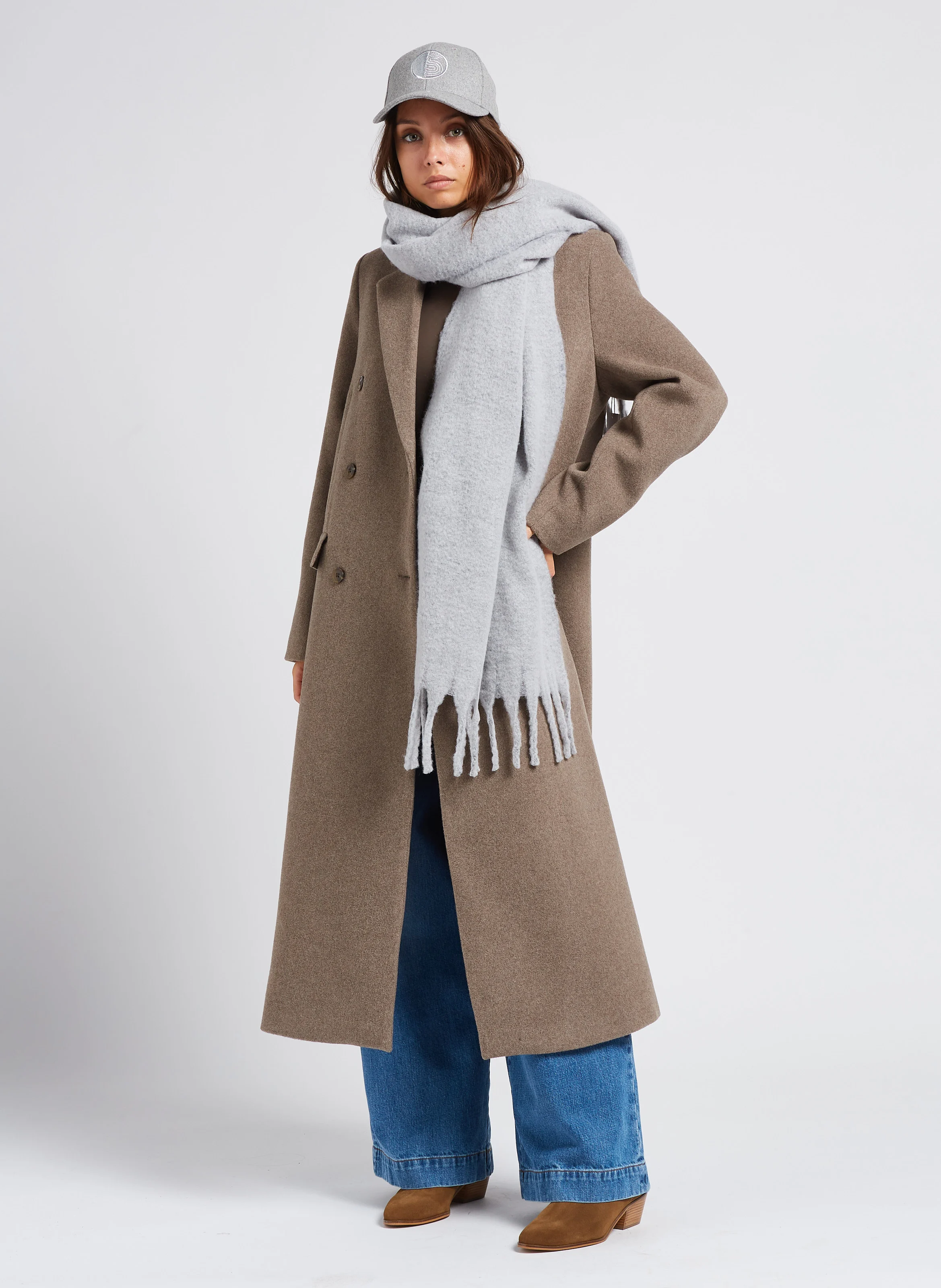 BELLA - Body col rond| Marron