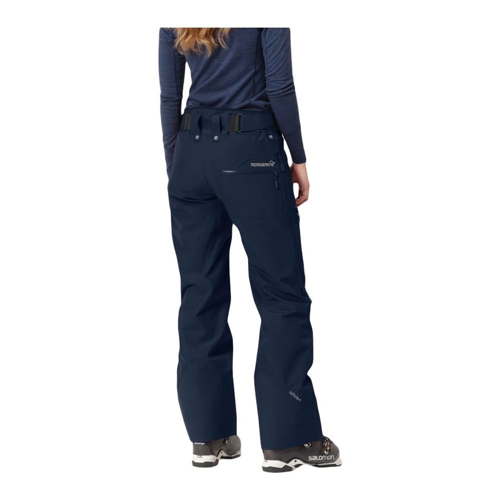 Norrona LOFOTEN GTX INSULATED - Pantalon ski Femme indigo night