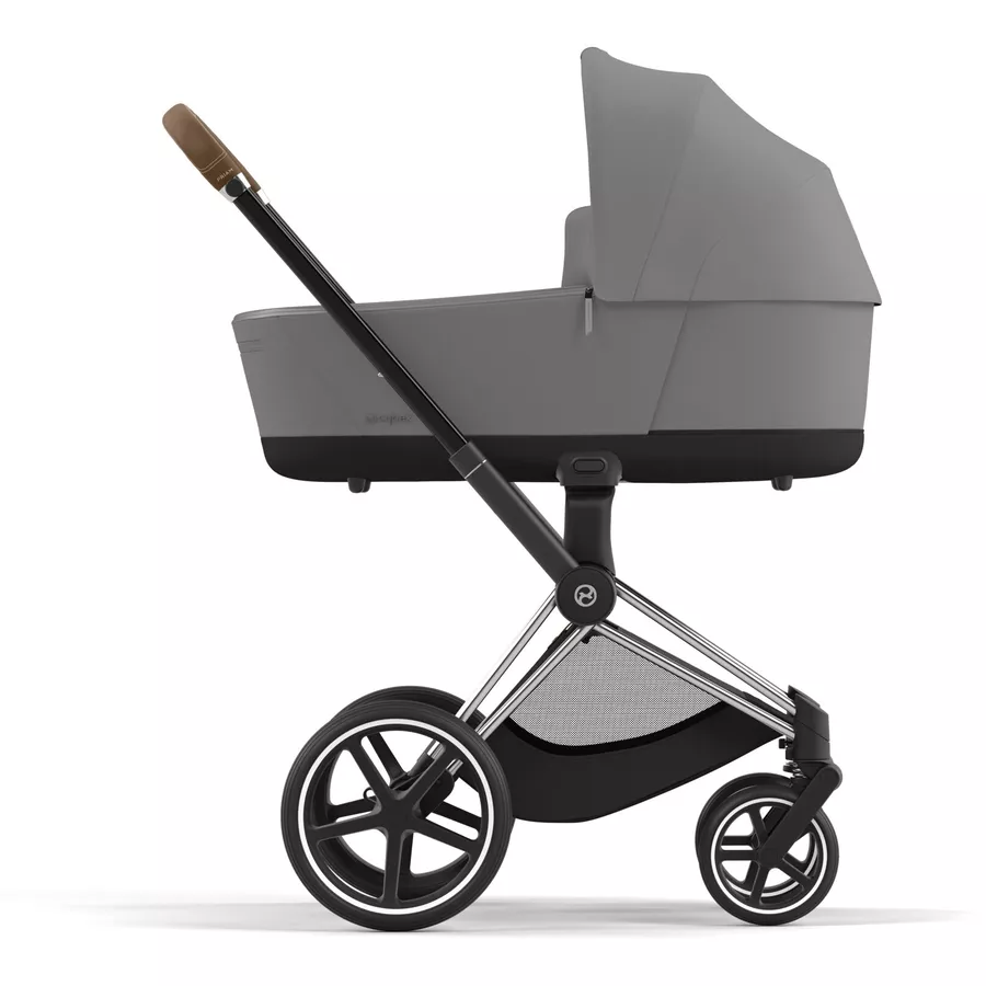 cybex PLATINUM Kombikinderwagen New Priam Chrome Brown Mirage Grey