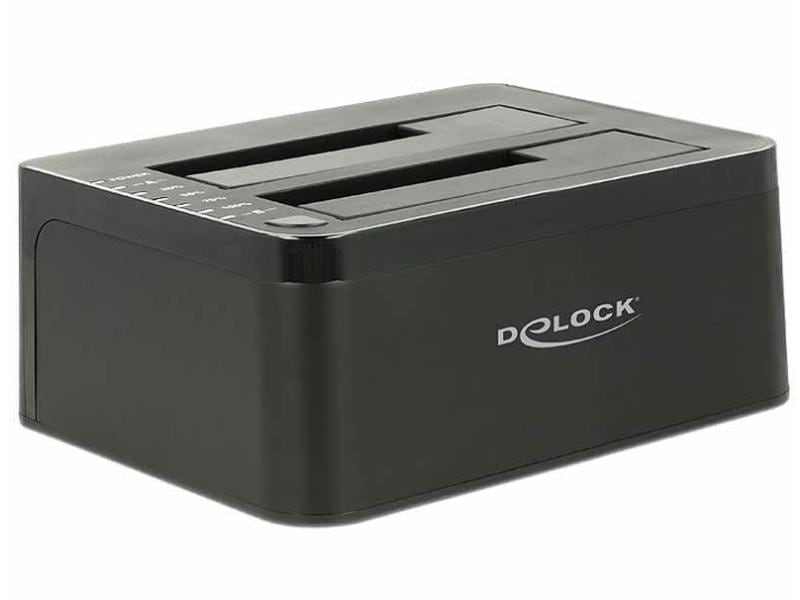 Delock Docking- und Klonstation Dual SATA Dockingstation für zwei 2,5