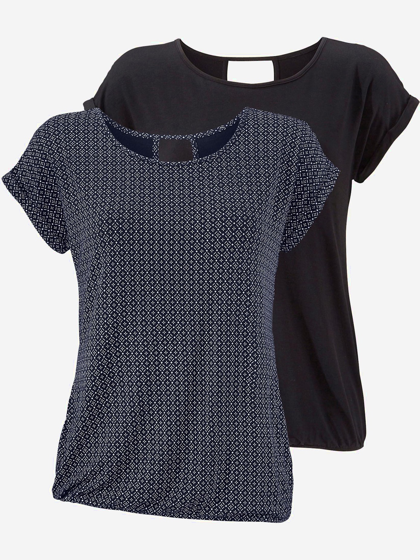 Lot de 2 t-shirts lascana