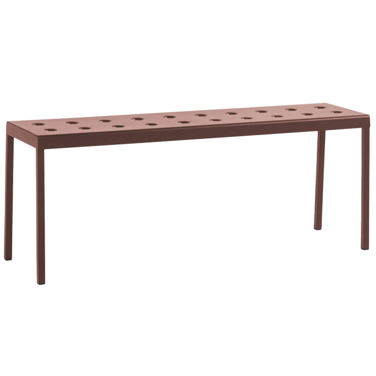 Hay Balcony eetbank 119.5 iron red