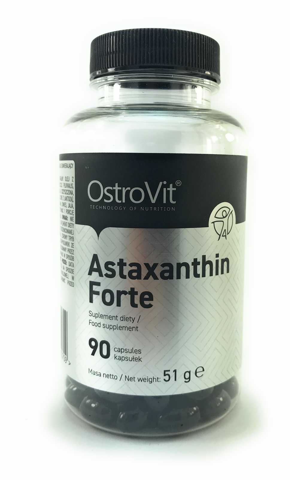 OstroVit Astaxantina Forte 90 cápsulas