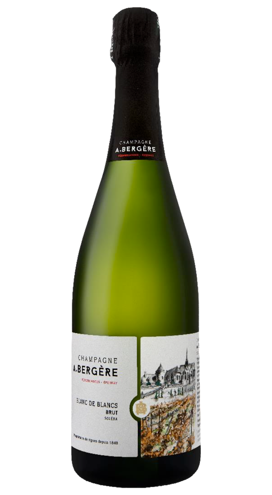 Champagne A. Bergère : Solera Blanc de Blancs Brut  Champagne-Champagne -Blanc de Blancs-