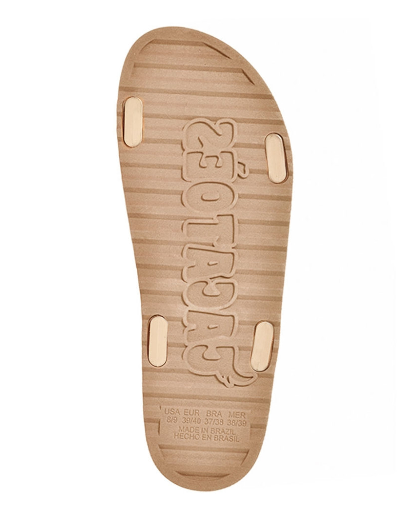 CACATOES SANDALES LANIÈRES FEMME MANAUS GLITTER GOLD