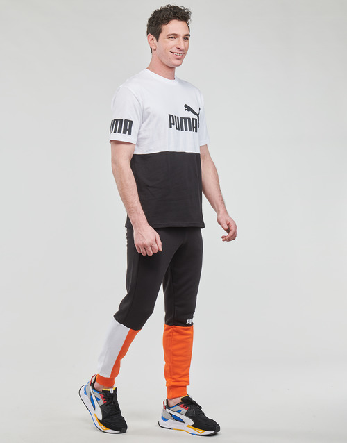 Puma - PUMA POWER COLORBLOCK - Noir / Blanc