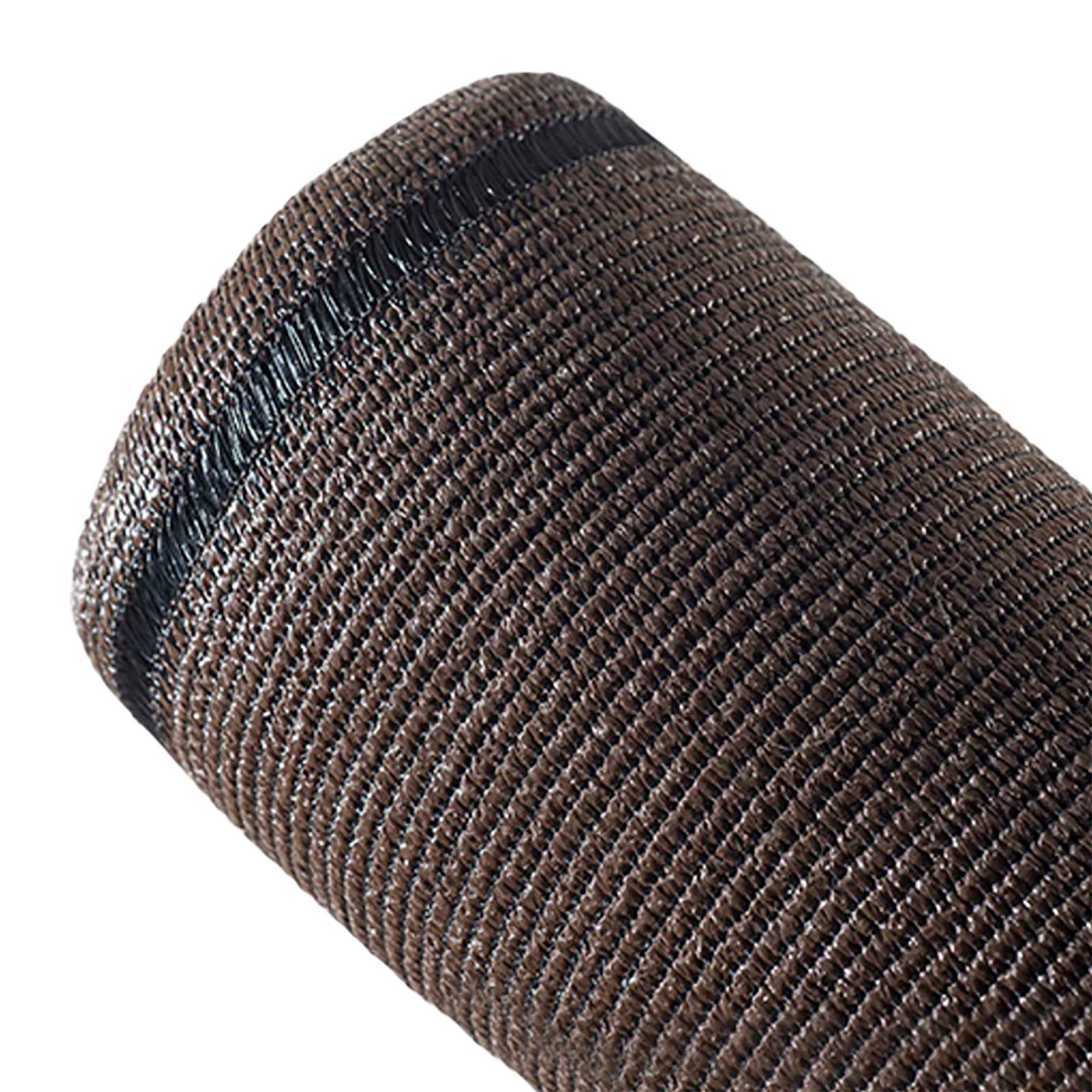 Brise-vue marron écorce occultation 100% - 1,80m x 5m