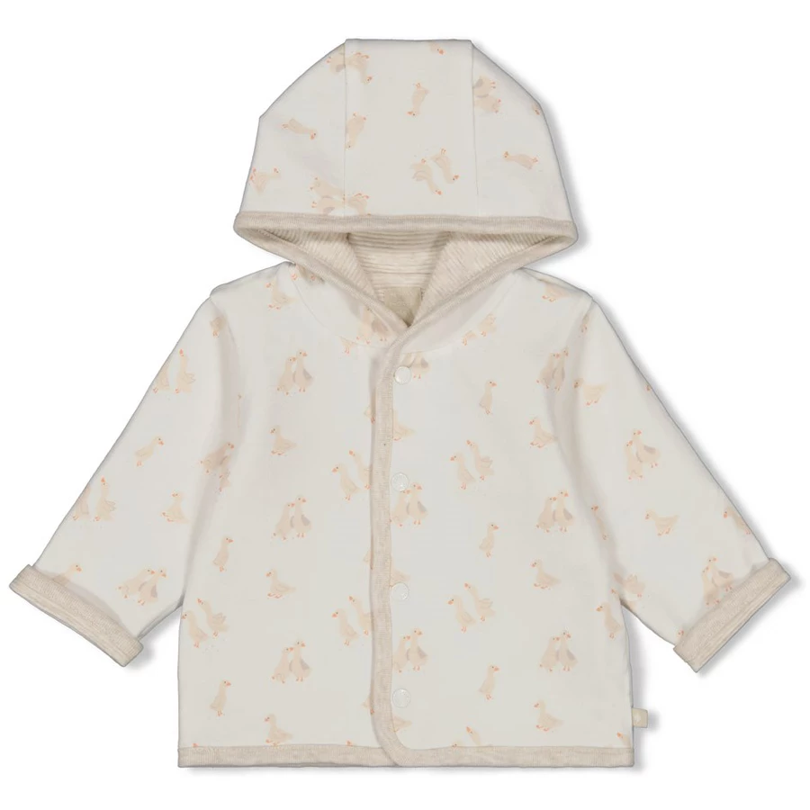 Feetje Wendejacke Little Duck Offwhite melange