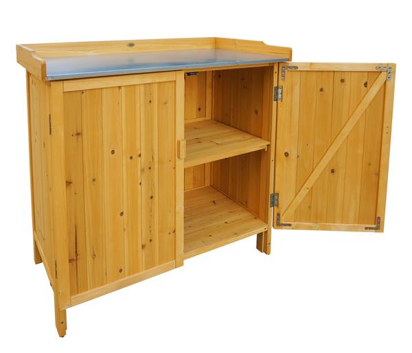 Habau Gartentisch mit Unterschrank, ca.