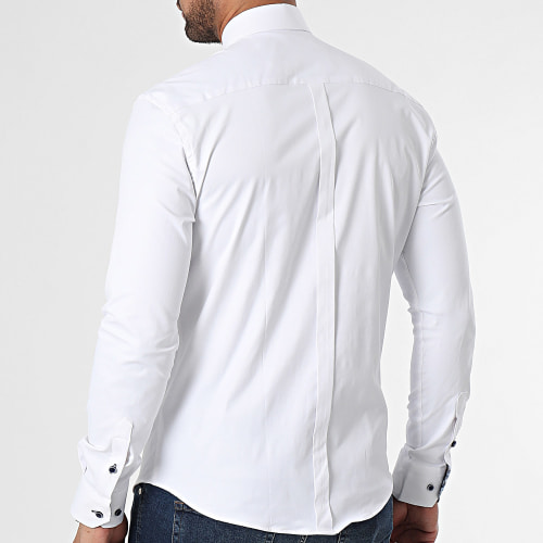 Chemise Manches Longues Blanc