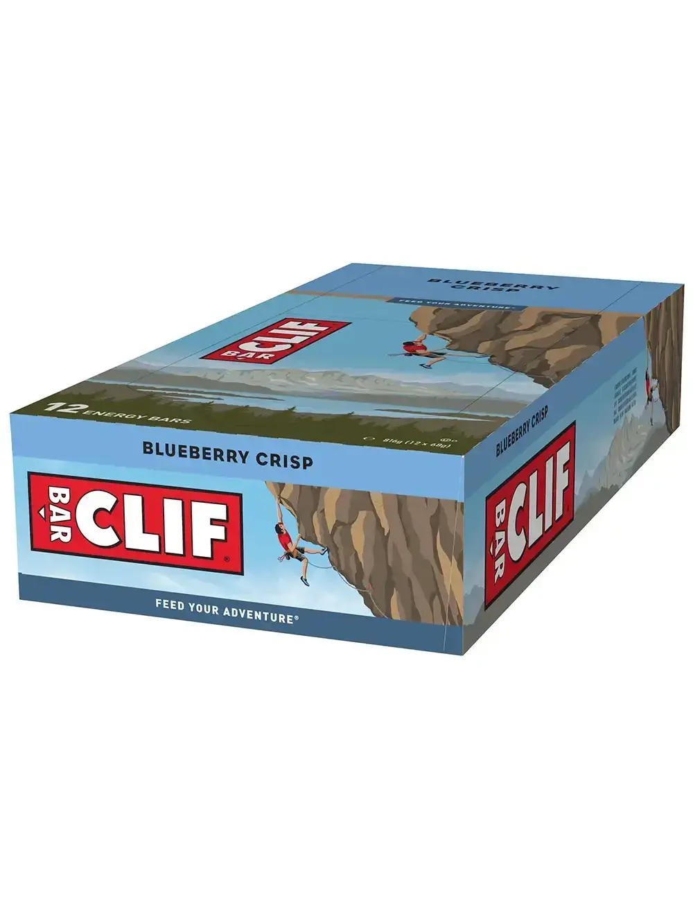 Clif Blueberry Almond Crisp Sportrepen (12 stuks)