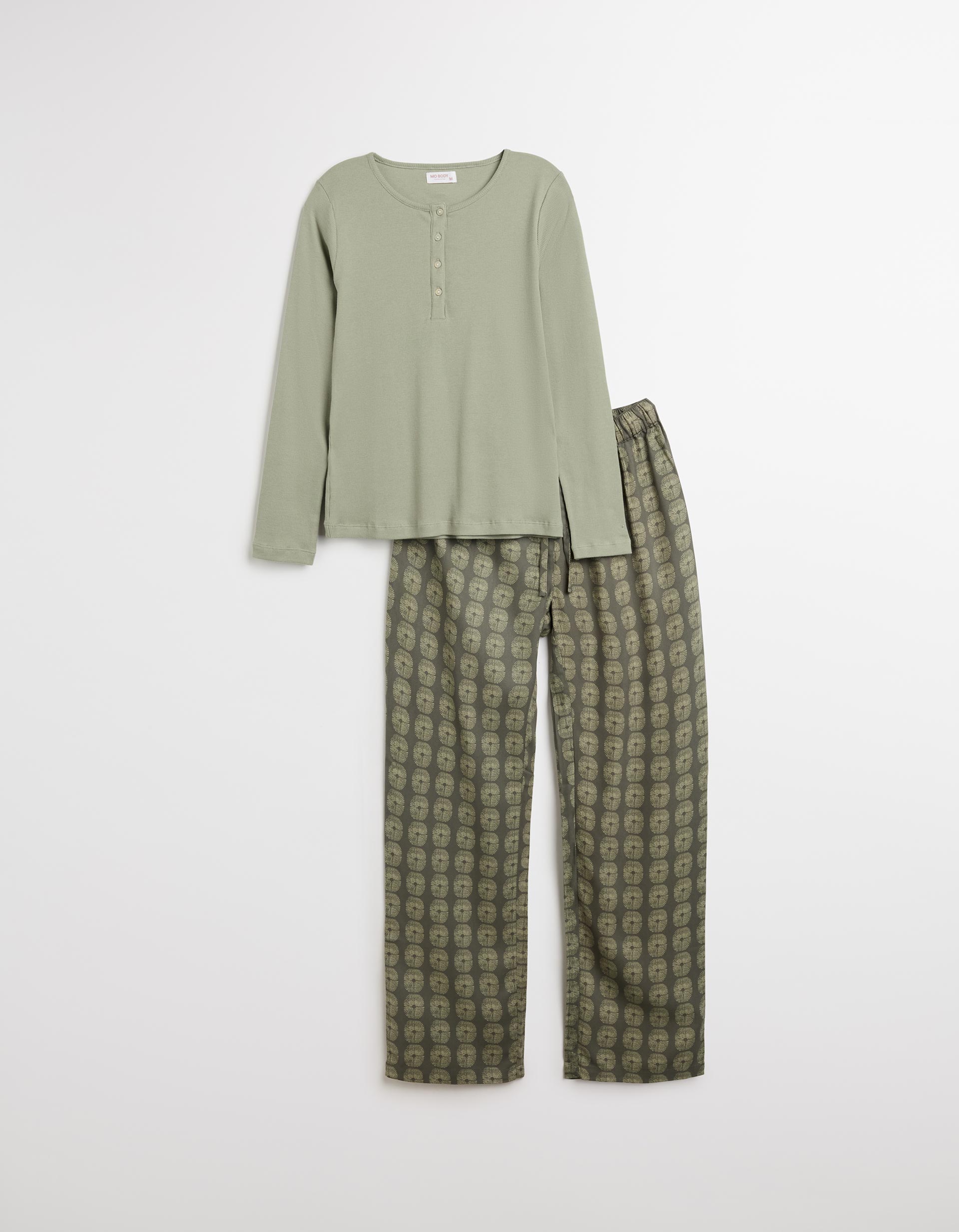Pijama Jersey, Mulher, Cinzento Claro