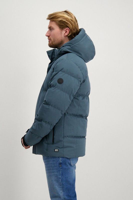 WICKAM - Polyester - Grijs Blauw - Winterjas