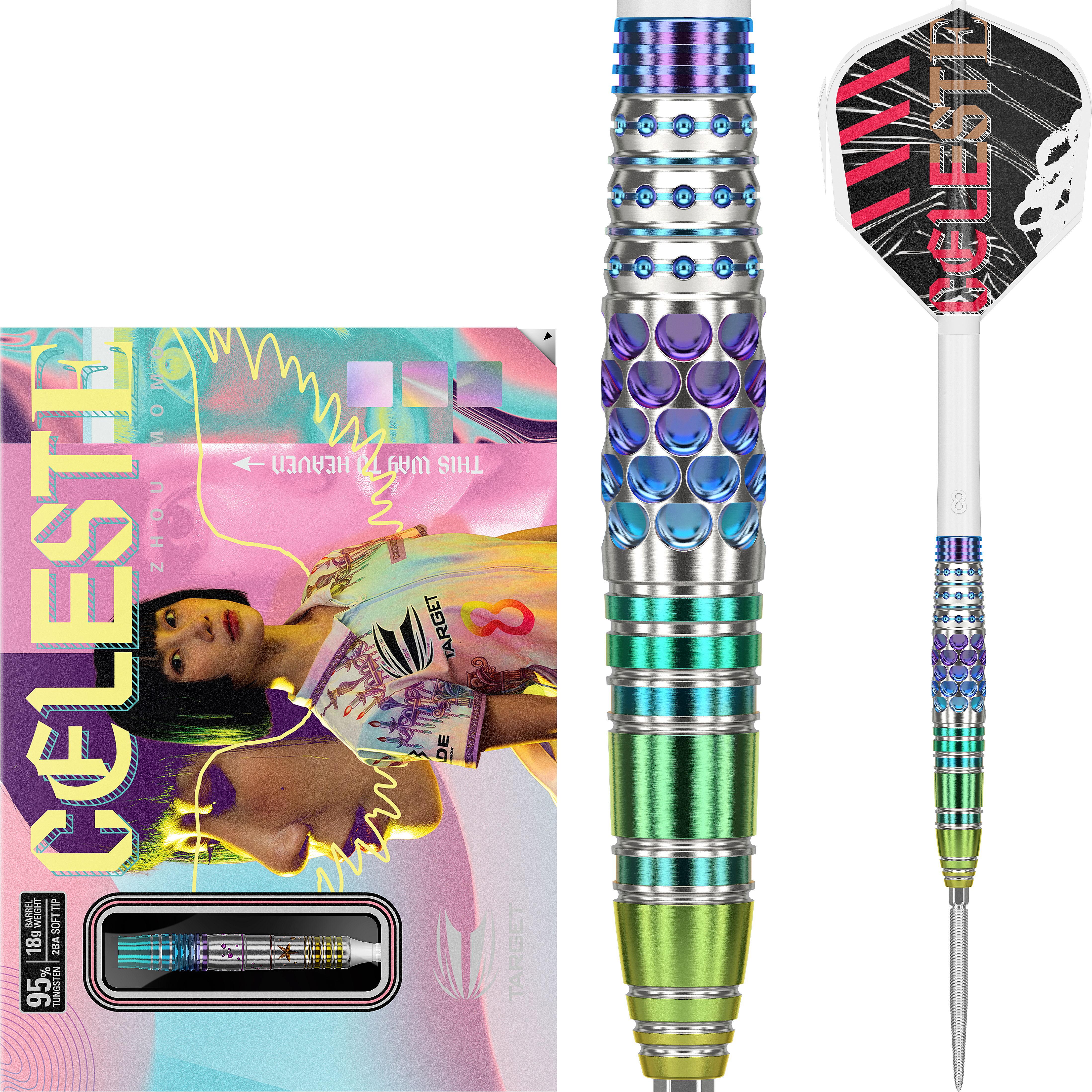 Target Japan - Swiss Point - Zhou Momo GEN 2 - Steeldart