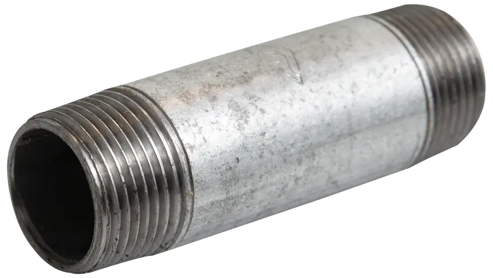 Nippelrør 1/2'' x 500 mm - galvaniseret