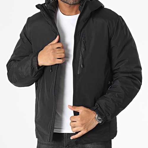 Parka Capuche Noir