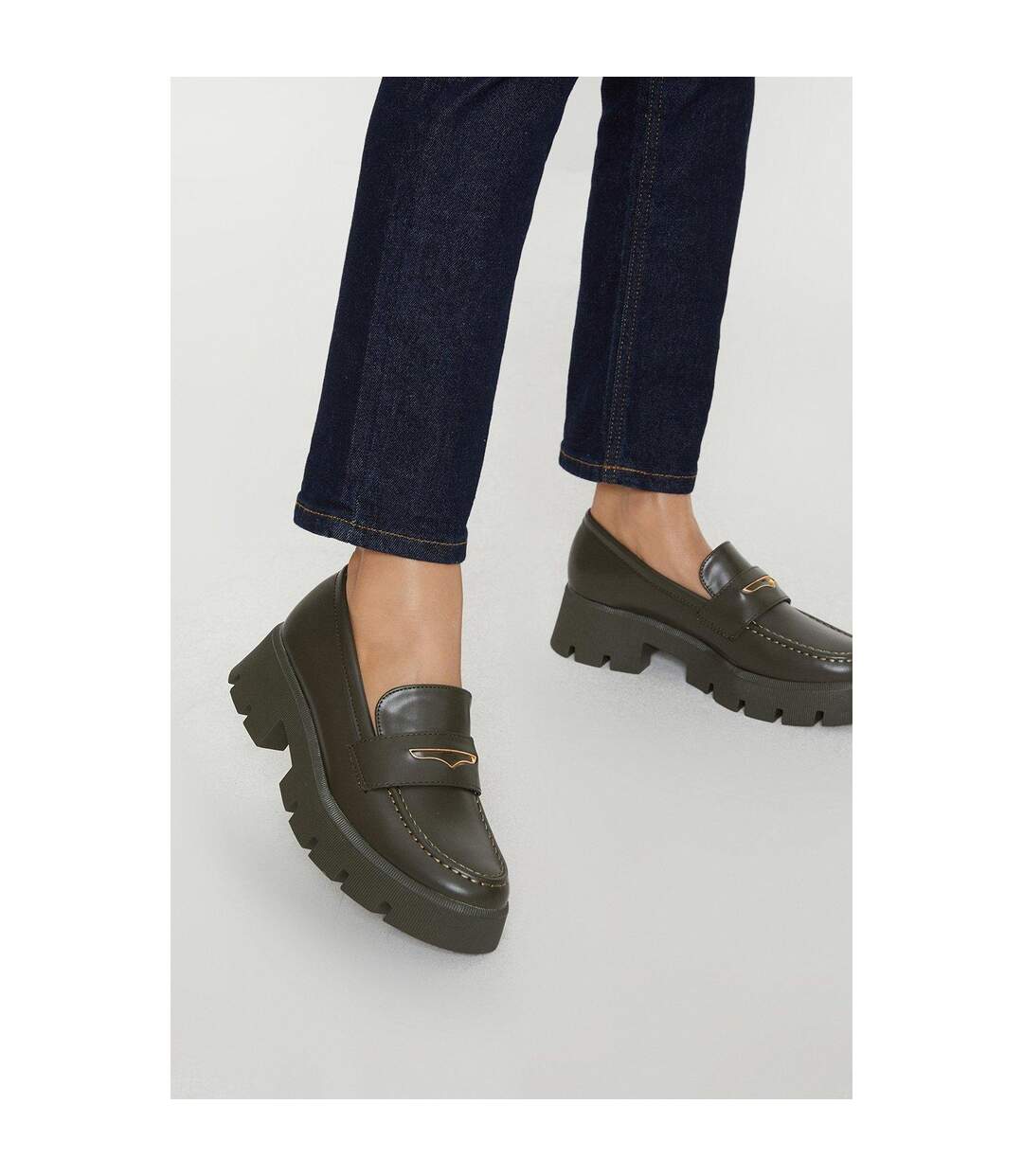 Faith - Mocassins NOELLE - Femme (Vert) - UTDP4246