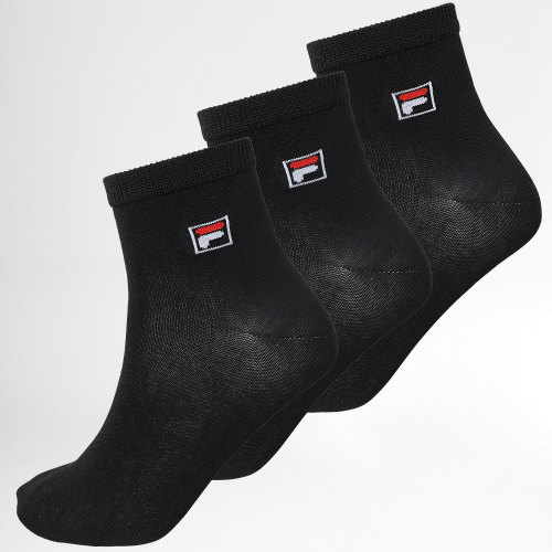 Lot De 3 Paires De Chaussettes F1763 Noir