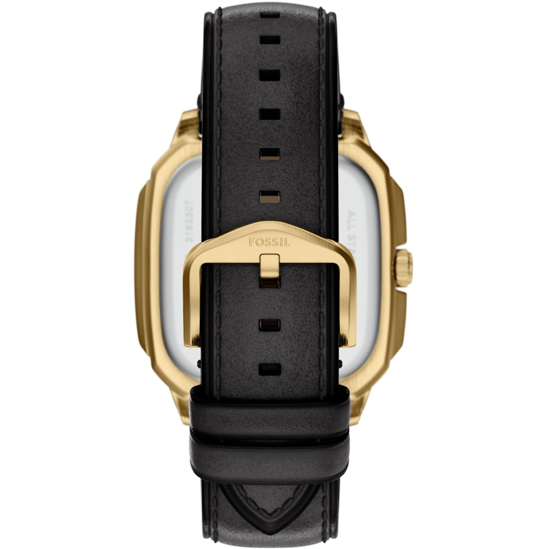 Fossil Crosby Date Goldig / Schwarz