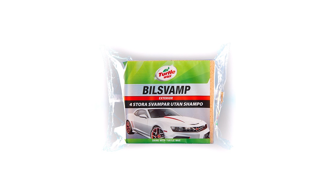 Turtle Wax Bilsvamp 4 stk. uden Shampoo