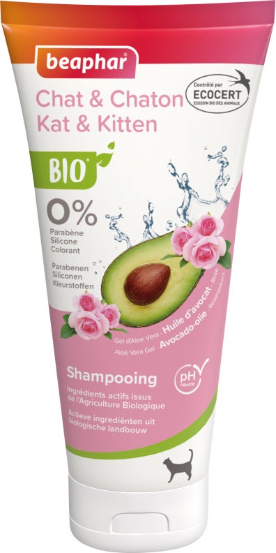 Beaphar kattenshampoo Bio Kat & Kitten 200 ml