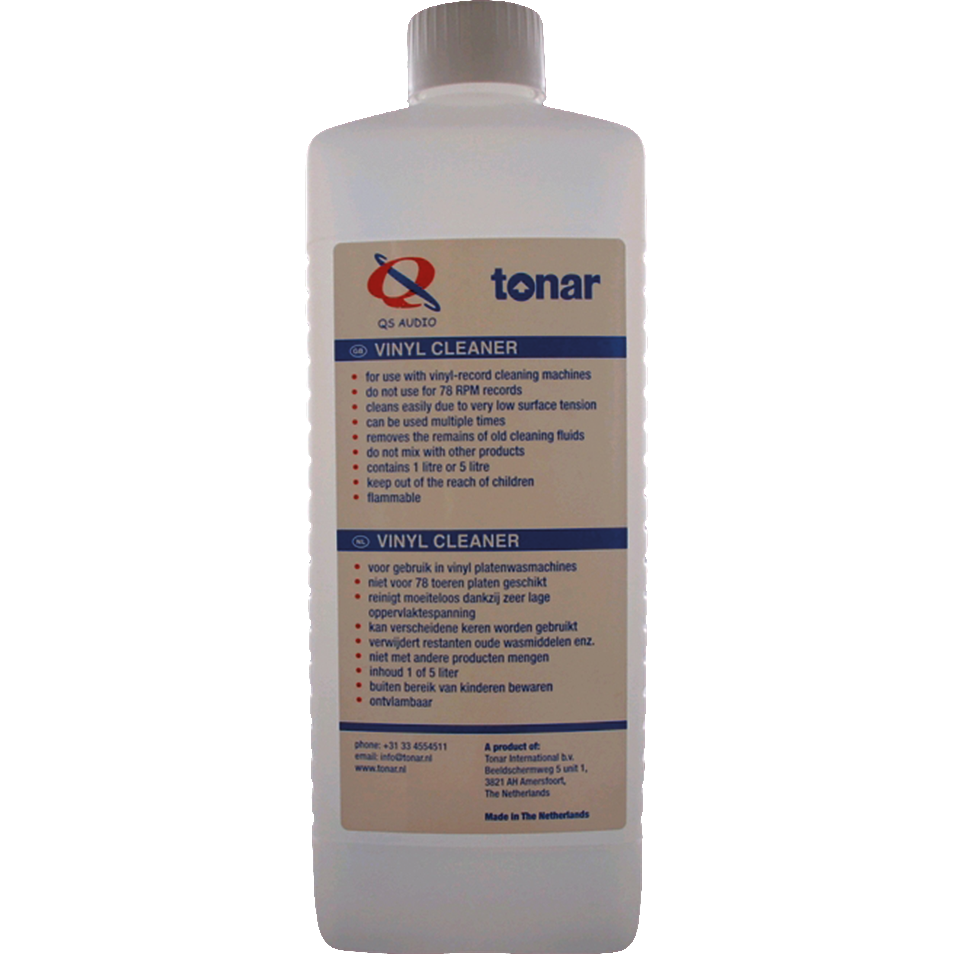 Tonar QS-Audio 1L vinyl schoonmaakoplossing 1 liter