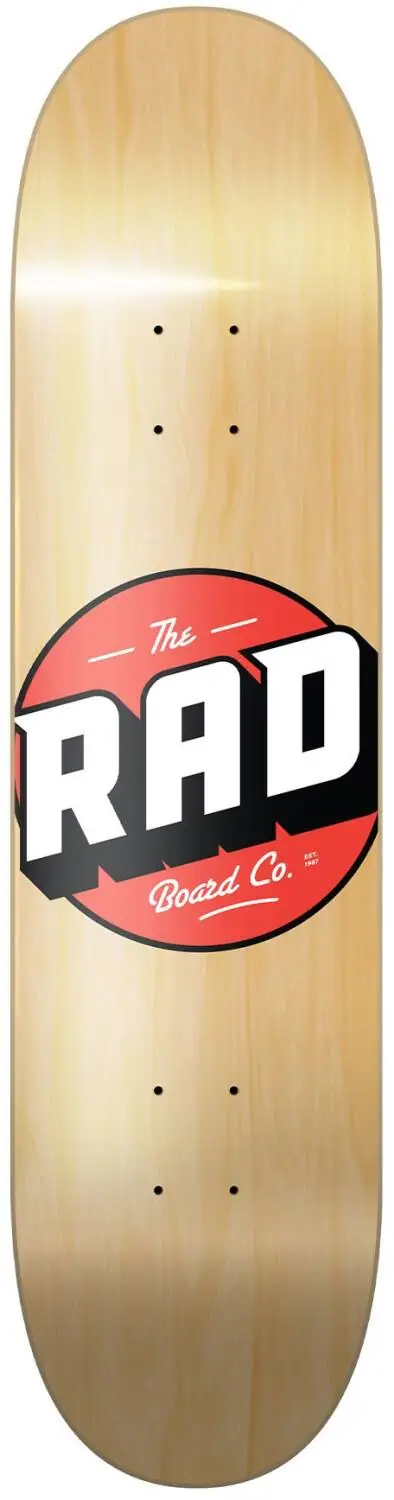 RAD Solid Logo Skateboard Deck | SkatePro