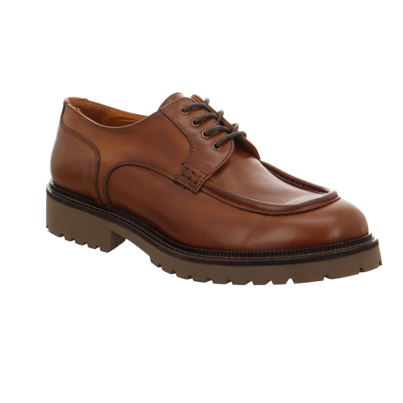 Schnürschuh braun
