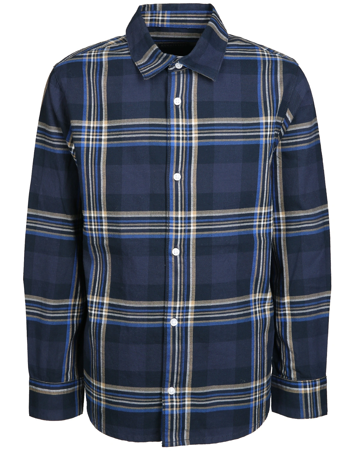 Langarm-Hemd CAMISA in marineblau