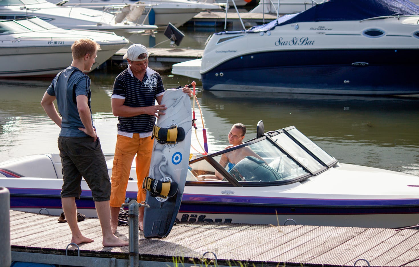 Wakeboarden Donau