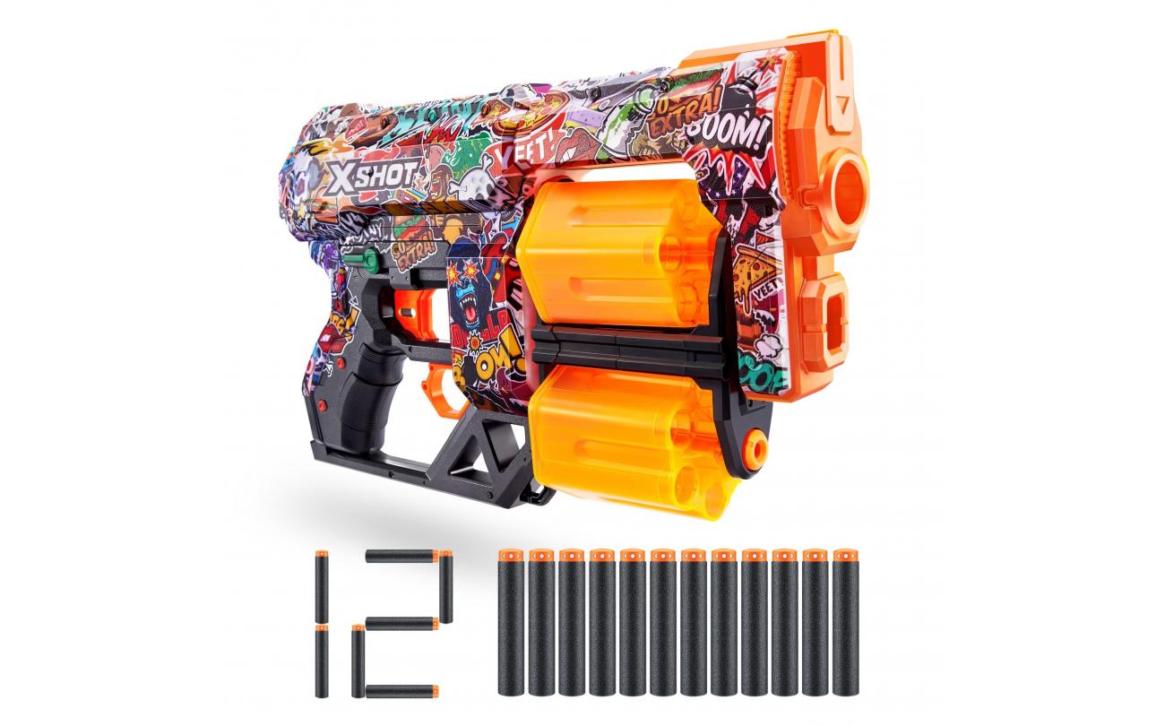 X-shot Skins Dread met 12 darts